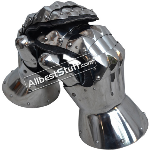 Medieval Stainless Steel Functional Mitten 16 Gauge