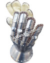 Medieval 18 Gauge Gauntlets Gothic Knight Hourglass Gauntlets 14th Century image 1