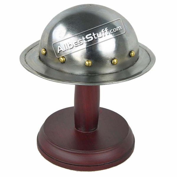 Cabasset Miniature 18 Gauge Steel Helmet