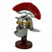 Miniature Roman Centurion Helmet Stand with plume