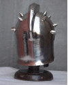 Miniature Gladiator Helmet with mini Wooden Stand image 1