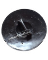 Medieval Armor Iron Steel Black Buckler Shield image 1
