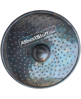 SALE! Medieval Round 16 Gauge Shield Fire Black
