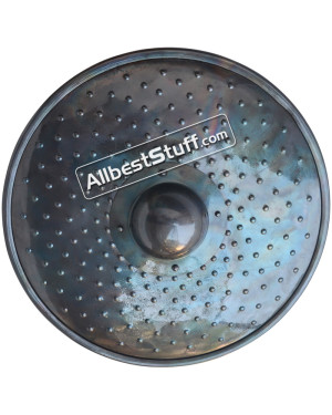SALE! Medieval Round 16 Gauge Shield Fire Black