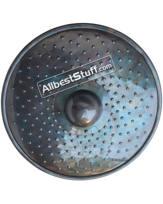 SALE! Medieval Round 16 Gauge Shield Fire Black