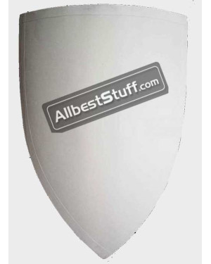 Wooden Armour Crusader Shield 13th cent., Primed + Unpainted