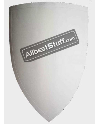 Wooden Armour Crusader Shield 13th cent., Primed + Unpainted