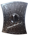 Medieval Barbarian Armor Templar Viking 18 Inches Iron Shield image 4