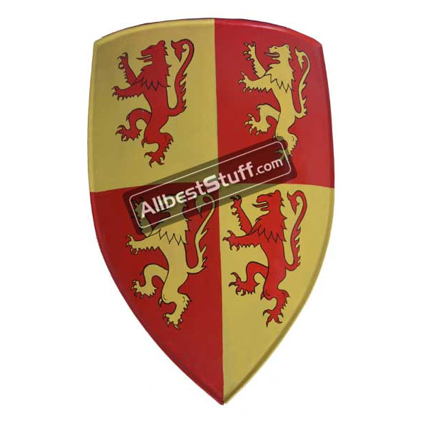 SALE! Medieval Metal Shield Crusader Shield Painted Metal