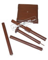 Extra Large Wooden Stand Brown For Lorica Segmentata Foldable Wooden Stand image 1