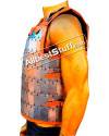 Medieval Mild Steel Lamellar Breastplate Armor image 1