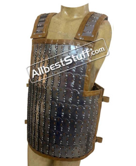 Medieval Mild Steel Lamellar Plate Armour