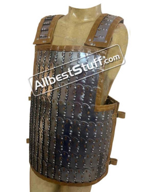 Medieval Mild Steel Lamellar Plate Armour