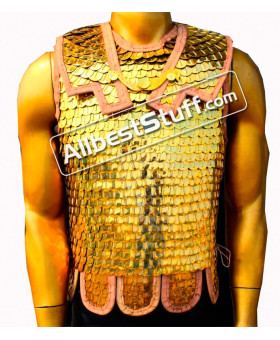 Medieval Roman Lorica Squamata Scale Armor