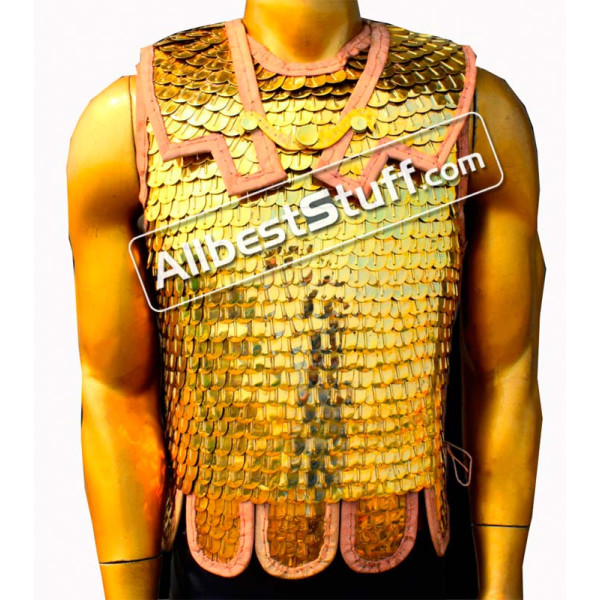 Medieval Roman Lorica Squamata Scale Armor
