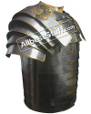 Roman Lorica Segmentata Armor Breastplate Costume Brass Lined Segmenta image 2
