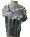 Roman Lorica Segmentata Armor Breastplate Costume Brass Lined Segmenta image 1