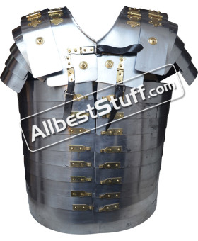 XL Size Roman Lorica Segmentata Armour with Leather Strap Segmenta