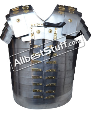 XL Size Roman Lorica Segmentata Armour with Leather Strap Segmenta