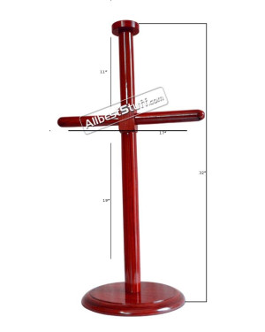 Wooden Lorica Segmentata Foldable Stand