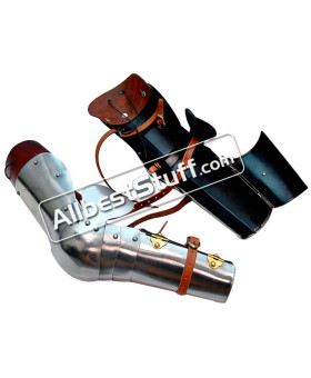 Medieval 15th Century Arm Protection Armor 18 Gauge Steel