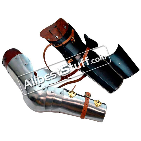 Medieval 15th Century Arm Protection Armor 18 Gauge Steel