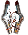 Medieval 15th Century Arm Protection Armor 18 Gauge Steel image 1