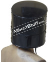 SALE! Crusader Helmet Black Finish with Brass Cross 16 Gauge image 3