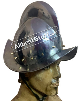German Morion Landsknecht Helmet 18 Gauge Steel