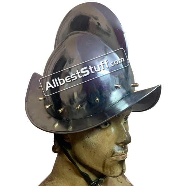 German Morion Landsknecht Helmet 18 Gauge Steel