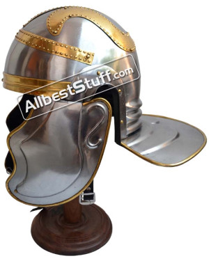 Imperial Garlic Helmet With Brass Trim