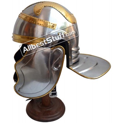 Imperial Garlic Helmet With Brass Trim