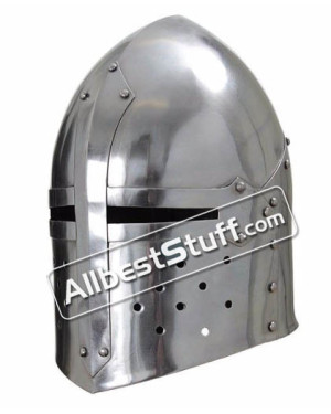 Light Weight Sugar Loaf Helmet 20 Gauge Steel LARP