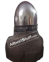 Medieval Houndskull Bascinet made from Heavy 14 Gauge Steel image 3
