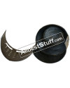 Medieval 12th Century Great Helm with Hinged Faceplate 18 Gauge Steel image 2