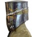 Medieval 13th Century Great Pot Helmet Made of 16 Gauge Steel