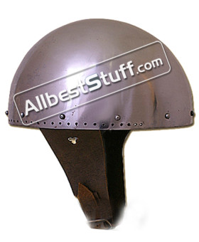 Medieval 14 Gauge Secret Helmet Steel