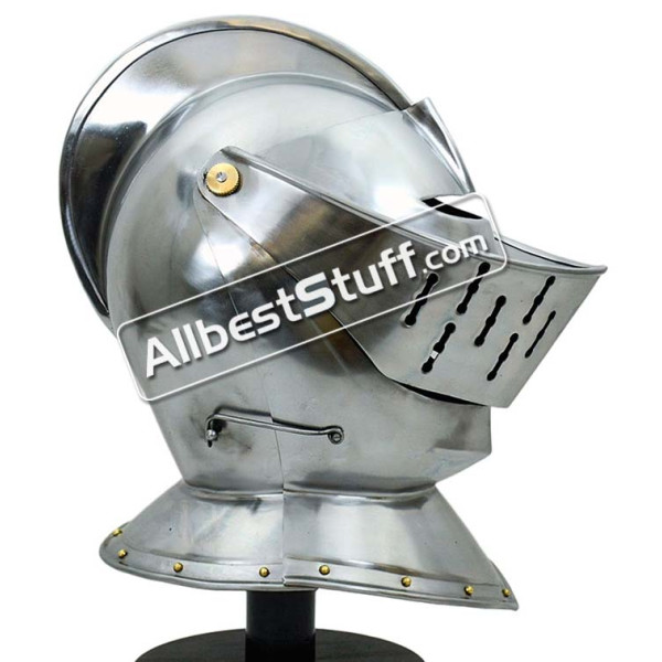 Medieval 15th Century European Closed Helmet