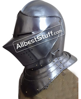 Medieval 16th Century Italian Tournament Helmet