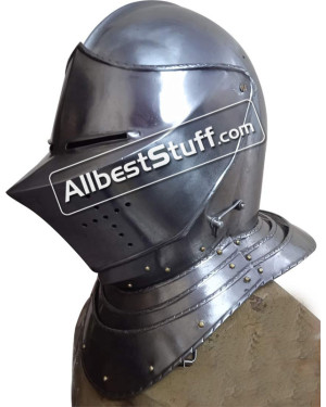 Medieval 16th Century Italian Tournament Helmet