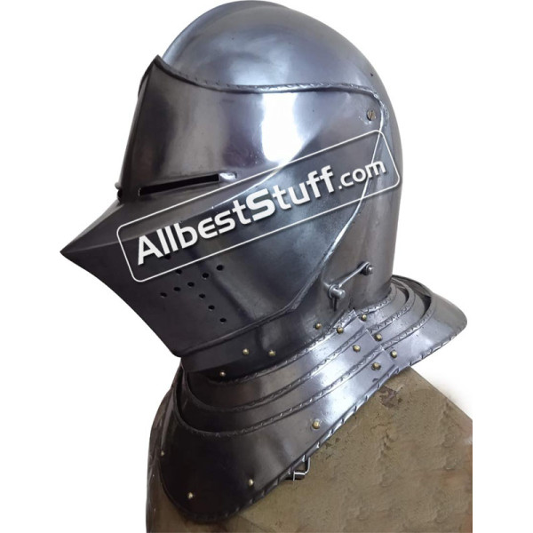 Medieval 16th Century Italian Tournament Helmet