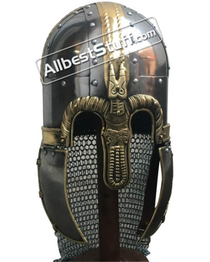 Set of 5 Medieval Anglo-Saxon Coppergate Helmet 8th Century