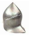 Medieval Archer Open Face Sallet 14 Gauge Steel Helmet image 1
