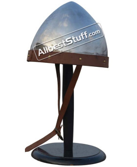 Medieval Archers Domed Helmet made from 16 Gauge Steel