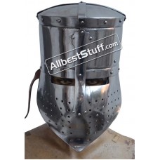 SALE! Knight Crusader Medieval Templar Helmet Steel Wearable Costume Armor