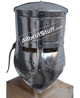 SALE! Knight Crusader Medieval Templar Helmet Steel Wearable Costume Armor