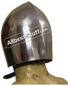 Medieval Bascinet Basic Helmet made from 14 Gauge Steel image 5