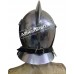 Medieval Burgonet Helmet with Bevors Heavy 14 Gauge Steel