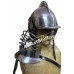 14 Gauge Medieval Burgonet Helmet with Bevors