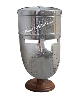 Medieval Crusader Templar Heavy 14 gauge Helmet